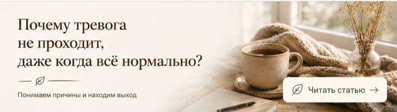 Как убрать тревогу?